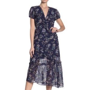 NSR Floral Midi Dress